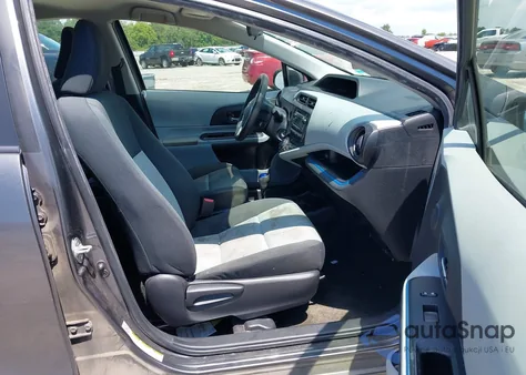 2012 Toyota Prius C Two from USA, damaged, VIN JTDKDTB3XC1501269